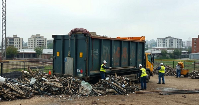 Como escolher aluguel de caçamba para retirar entulho de forma eficiente
